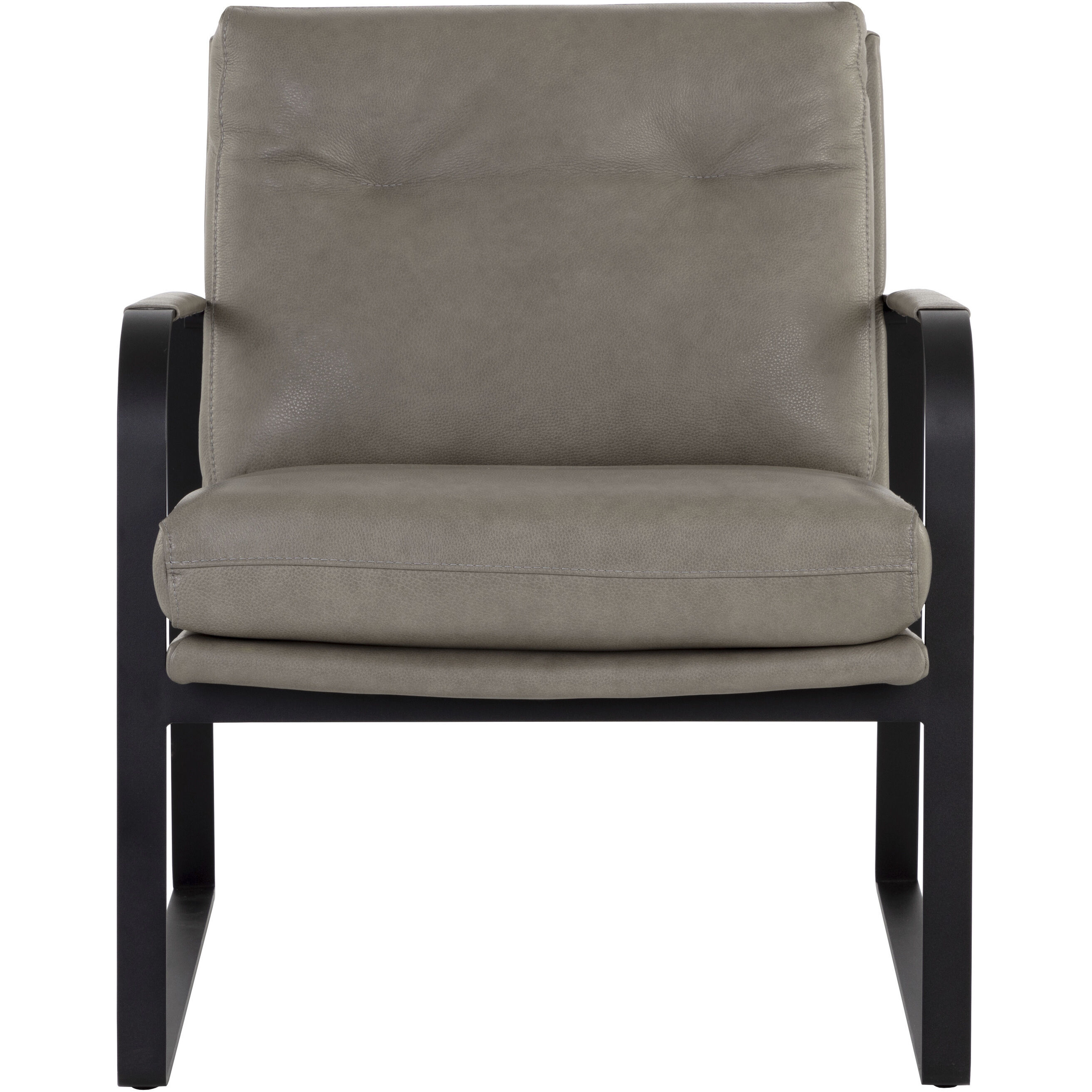 Sterling Missouri Stone Leather Lounge Chair